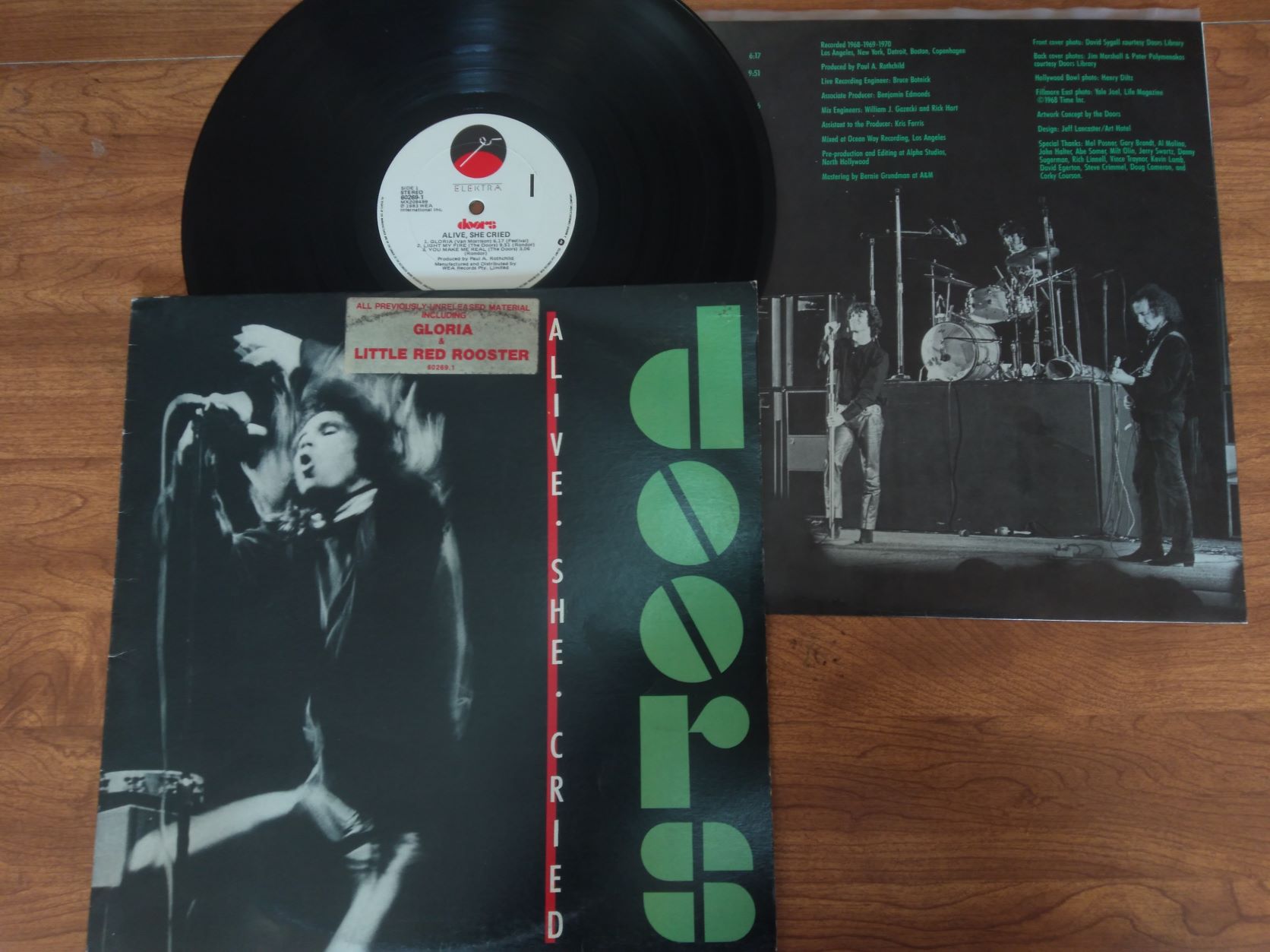The Doors Alive She Cried - Record Day Australia